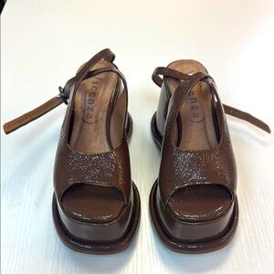 Brown Platform Sandals running from size 5.5/6